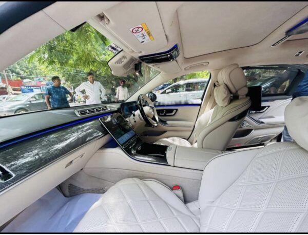 Mercedes-Maybach S580 4MATIC Rental in Delhi NCR | Weddings, Corporate & Luxury Travel - Image 5